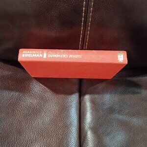 All on Summer's Night First Edition by Maurice Edelman